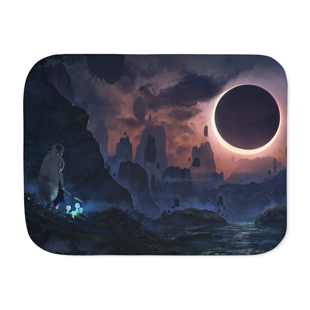 Princess Mononoke Sherpa Blanket