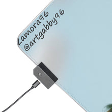 Load image into Gallery viewer, The Seven Deadly Sins Ban, Elaine RGB LED Mouse Pad (Desk Mat)
