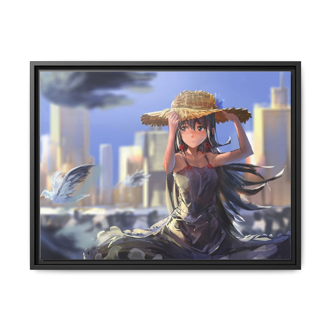 My Teen Romantic Comedy SNAFU Yukino Yukinoshita Canvas Framed Art Print