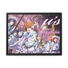 Load image into Gallery viewer, U&#39;s 2nd single- Snow Halation Canvas Framed Art Print
