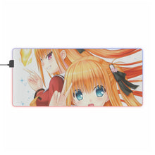 Load image into Gallery viewer, Misa &amp; Yusa RGB LED Mouse Pad (Desk Mat)
