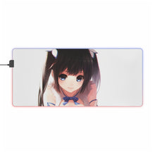Load image into Gallery viewer, Is It Wrong to Try to Pick Up Girls in a Dungeon? Hestia RGB LED Mouse Pad (Desk Mat)
