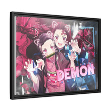 Load image into Gallery viewer, Demon Slayer: Kimetsu no Yaiba Nezuko Kamado Canvas Framed Art Print
