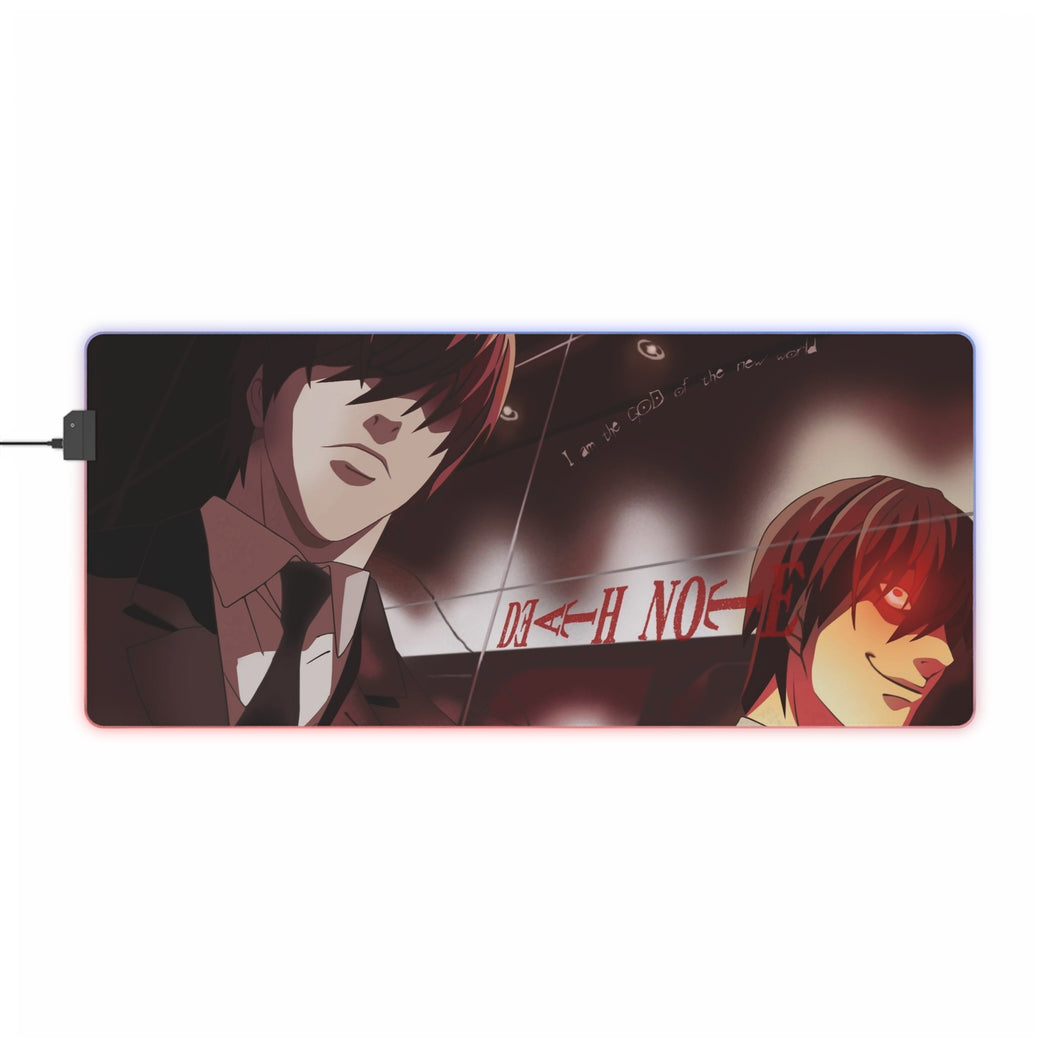 Anime Death Note RGB LED Mouse Pad (Desk Mat)