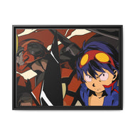 Tengen Toppa Gurren Lagann Canvas Framed Art Print