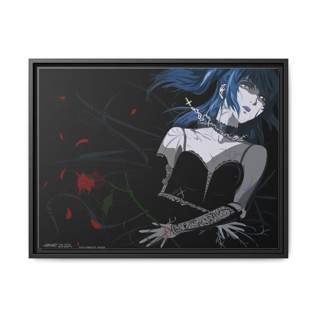 Death Note Canvas Framed Art Print
