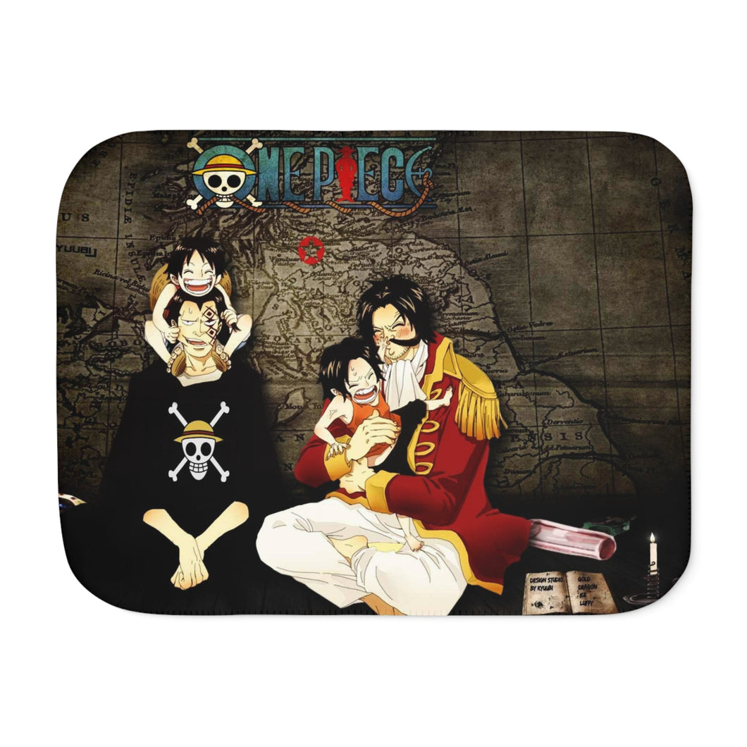 Anime One Piece Sherpa Blanket