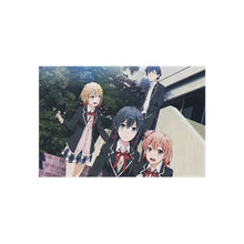 Load image into Gallery viewer, My Teen Romantic Comedy SNAFU Hachiman Hikigaya, Yukino Yukinoshita, Yui Yuigahama Rug
