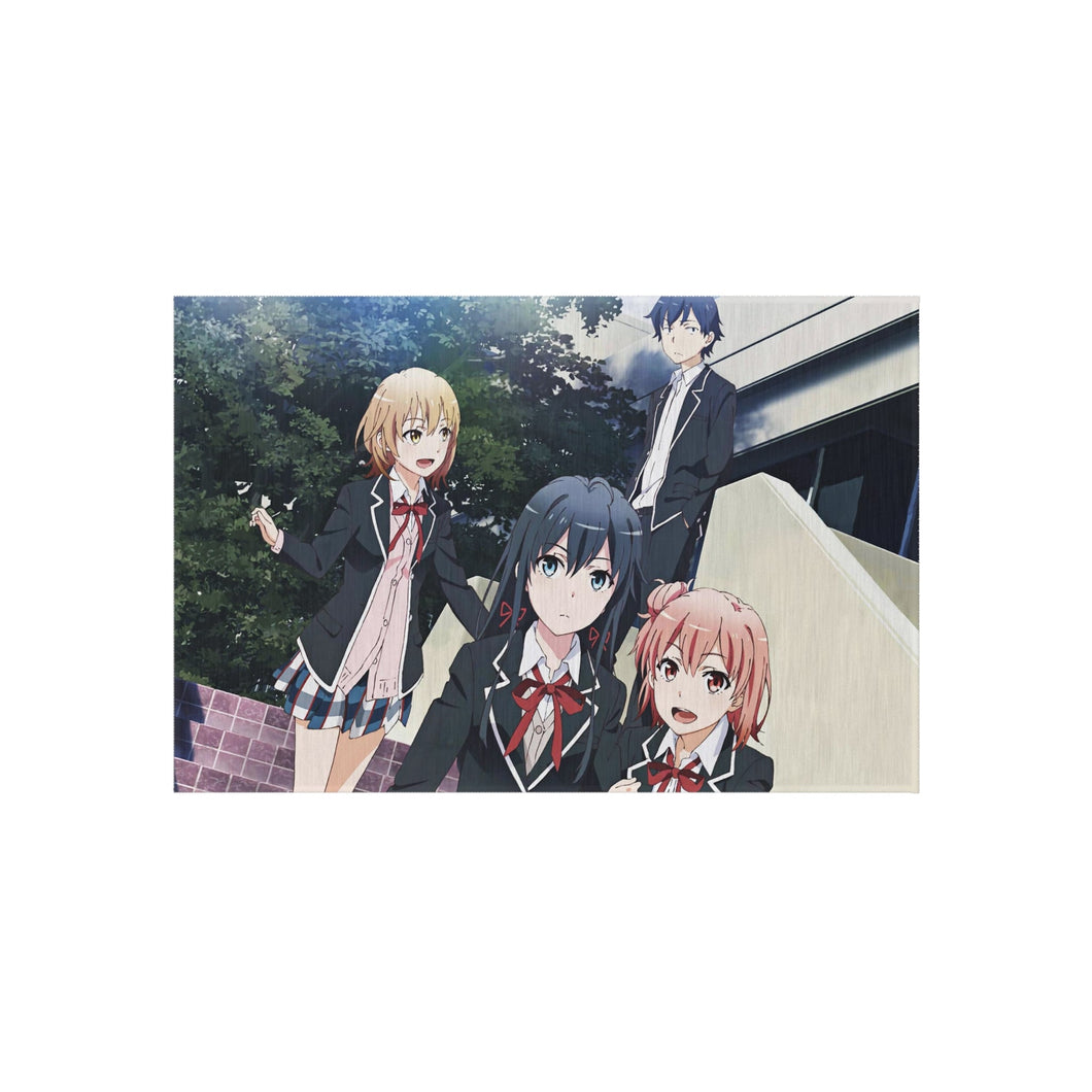 My Teen Romantic Comedy SNAFU Hachiman Hikigaya, Yukino Yukinoshita, Yui Yuigahama Rug