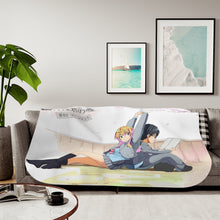 Load image into Gallery viewer, Anime Your Lie in April Sherpa Blanket

