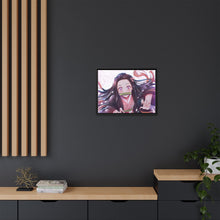 Load image into Gallery viewer, Demon Slayer: Kimetsu no Yaiba Canvas Framed Art Print
