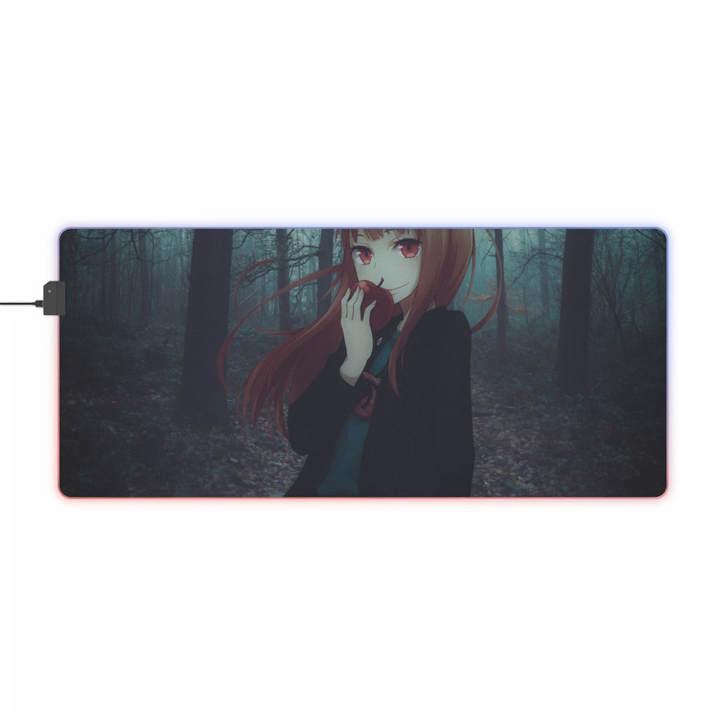 Spice And Wolf RGB LED Mouse Pad (Desk Mat)