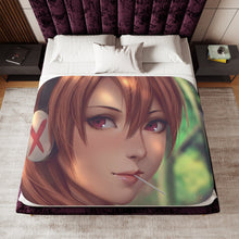 Load image into Gallery viewer, Anime Akame ga Kill! Sherpa Blanket
