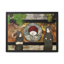 Load image into Gallery viewer, Sasuke and Itachi ( Naruto ) Canvas Framed Art Print
