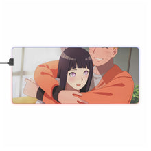 Load image into Gallery viewer, Naruto and Hinata RGB LED Mouse Pad (Desk Mat)
