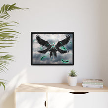 Load image into Gallery viewer, Tormenta de murcielago Canvas Framed Art Print
