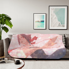 Load image into Gallery viewer, Kaguya Shinomiya Sherpa Blanket
