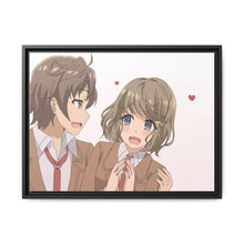 Load image into Gallery viewer, Rascal Does Not Dream of Bunny Girl Senpai Canvas Framed Art Print
