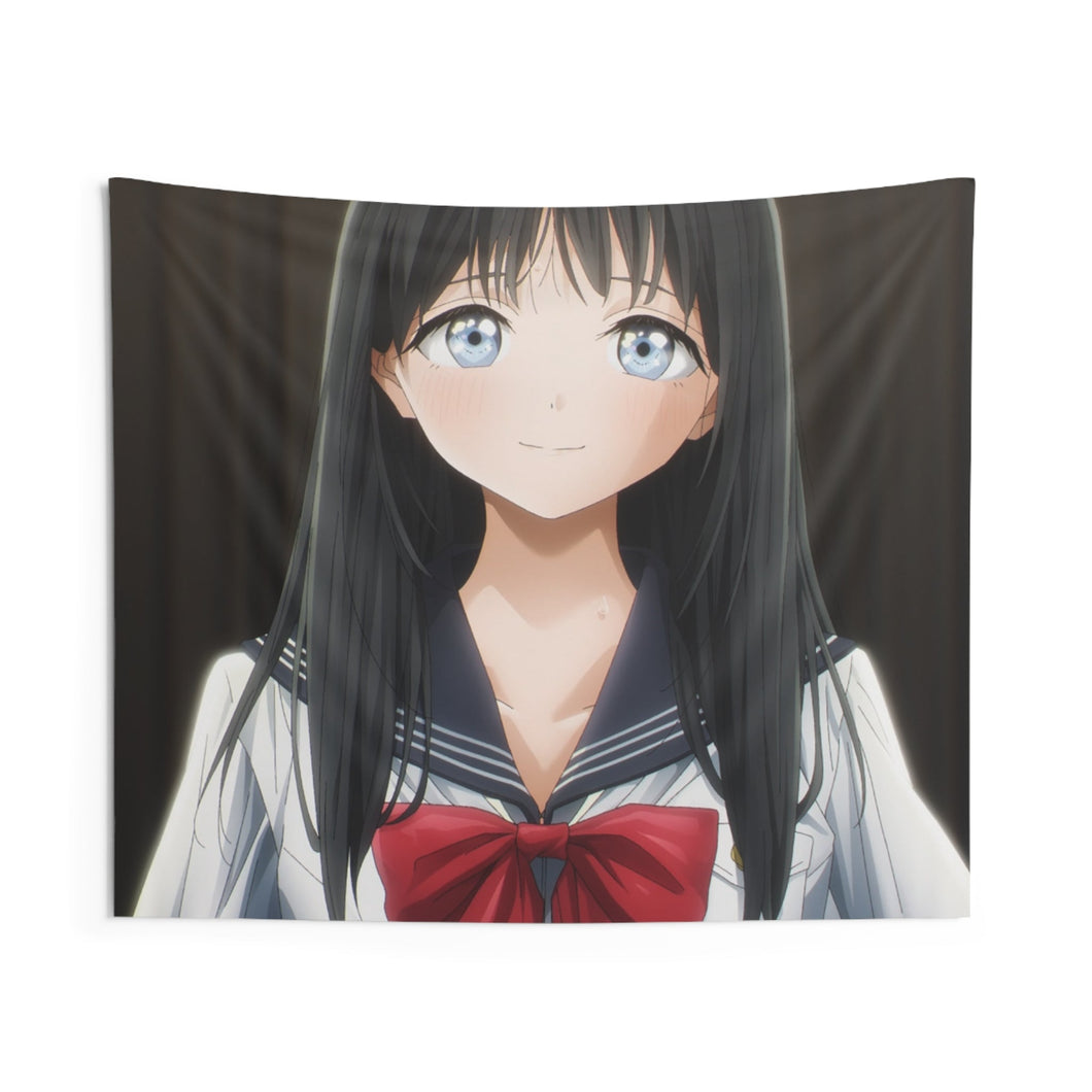 Akebi's Sailor Uniform Indoor Wall Tapestry