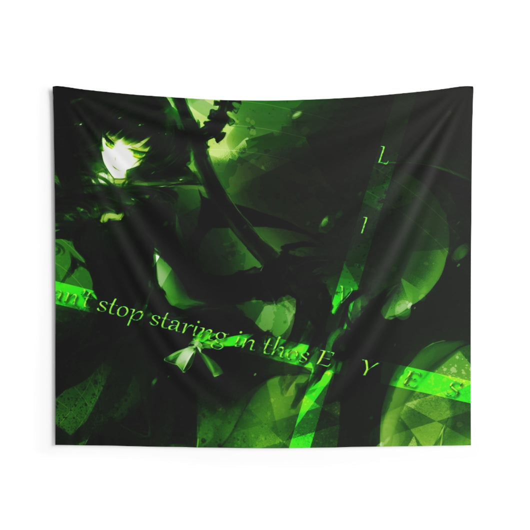 Black Rock Shooter Indoor Wall Tapestry