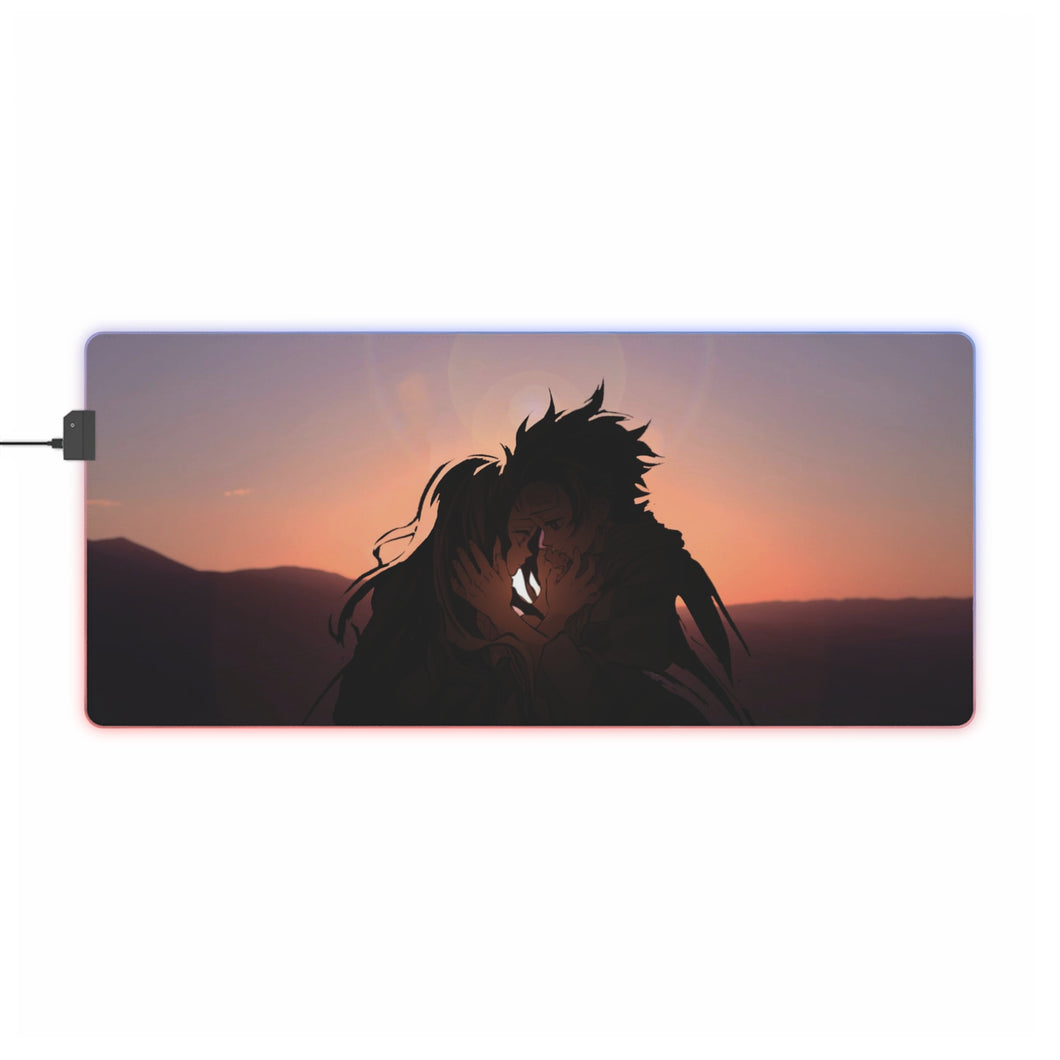 Demon Slayer: Kimetsu no Yaiba Nezuko Kamado RGB LED Mouse Pad (Desk Mat)