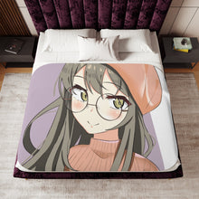 Load image into Gallery viewer, Rascal Does Not Dream Of Bunny Girl Senpai Sherpa Blanket
