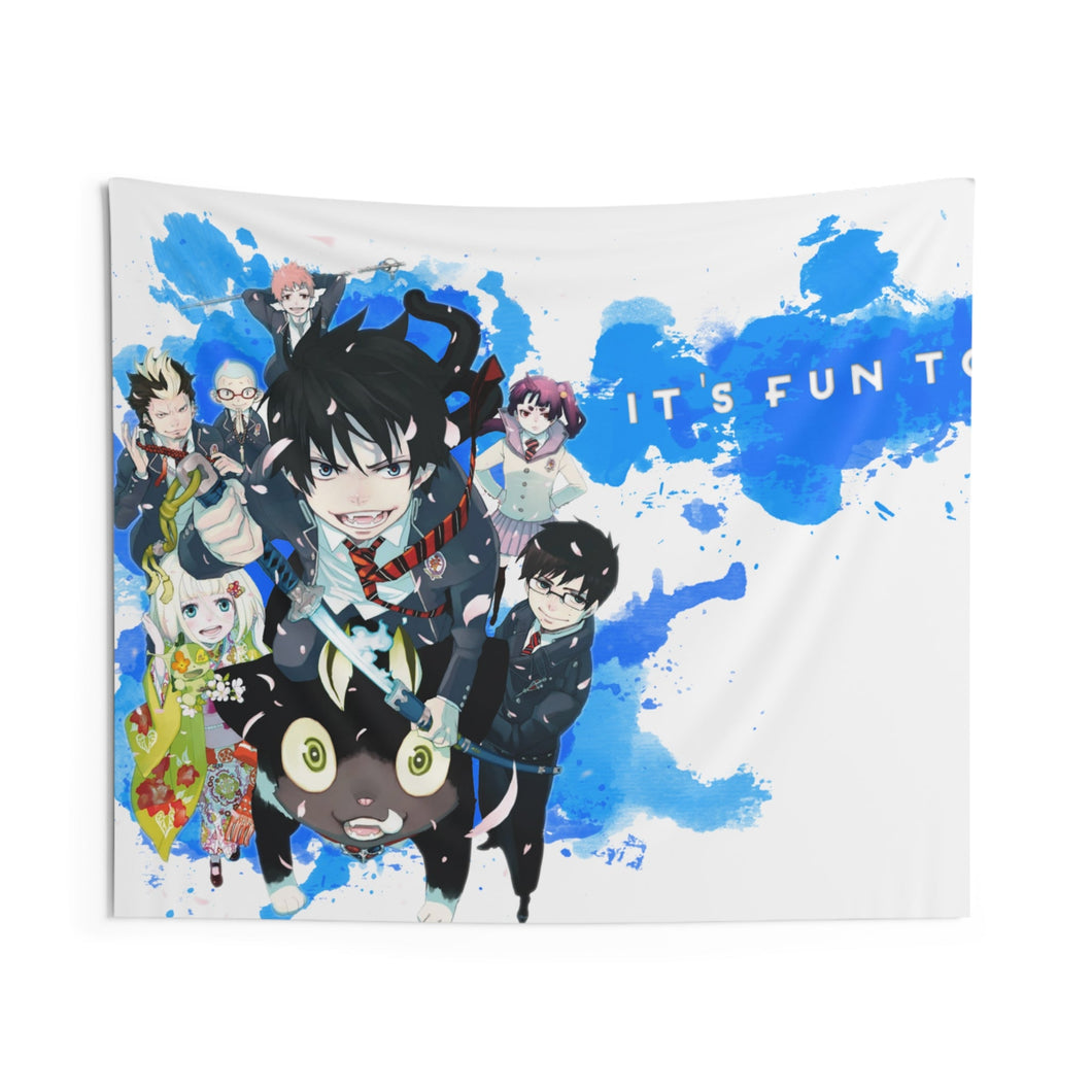 Blue Exorcist Indoor Wall Tapestry