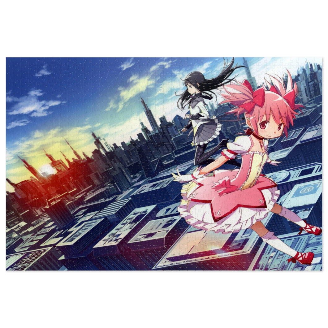 Puella Magi Madoka Magica Homura Akemi, Madoka Kaname Jigsaw Puzzle