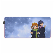 Load image into Gallery viewer, Love Live! Umi Sonoda, Honoka Kousaka RGB LED Mouse Pad (Desk Mat)
