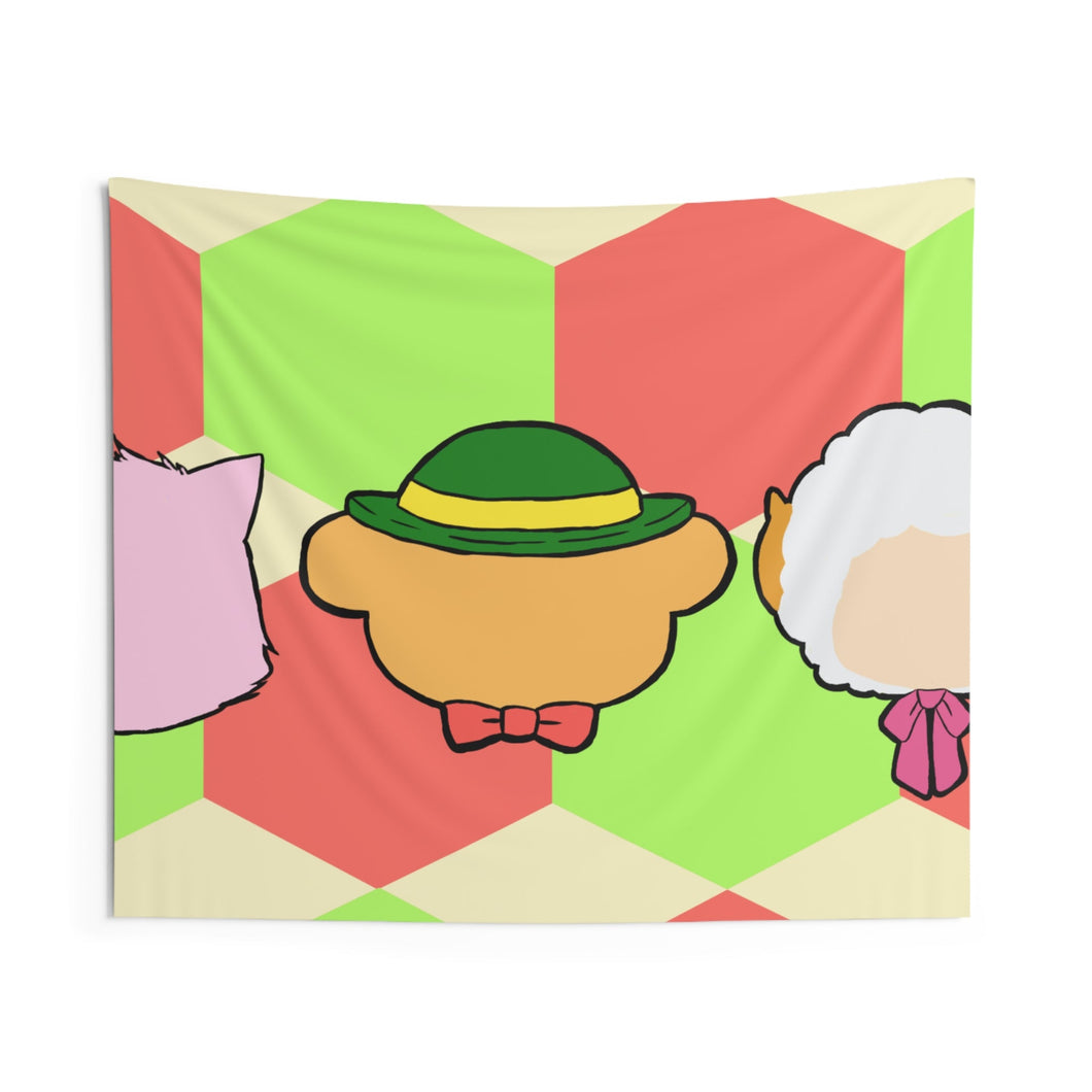 Amagi Brilliant Park Tiramie, Moffle Indoor Wall Tapestry