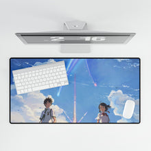 Load image into Gallery viewer, Taki and Mitsuha (Your Name) Mouse Pad (Desk Mat)
