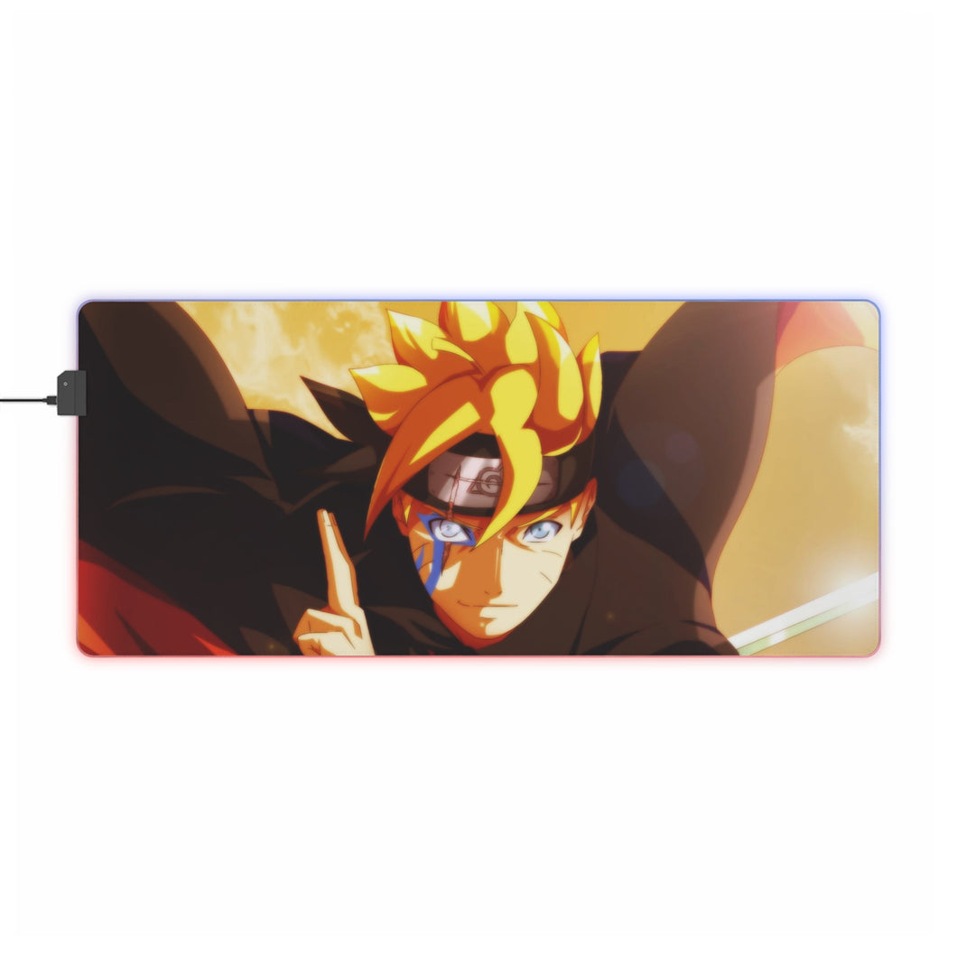 Boruto RGB LED Mouse Pad (Desk Mat)