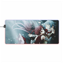 Load image into Gallery viewer, Puella Magi Madoka Magica Sayaka Miki RGB LED Mouse Pad (Desk Mat)
