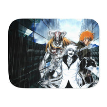 Load image into Gallery viewer, Bleach Ichigo Kurosaki Sherpa Blanket
