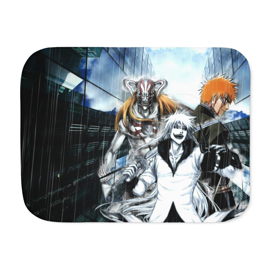 Bleach Ichigo Kurosaki Sherpa Blanket