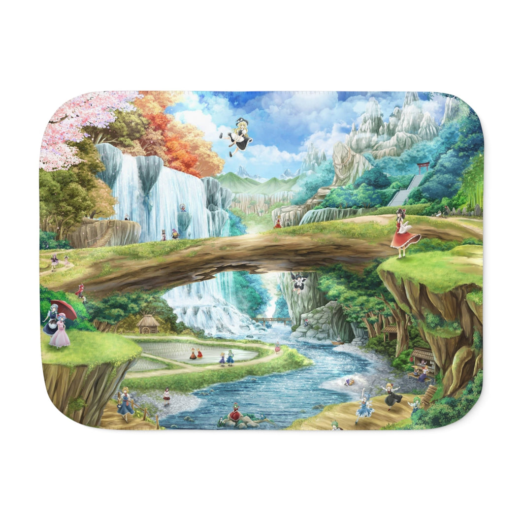 Anime Touhou Sherpa Blanket