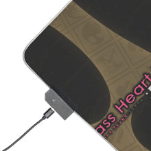 Load image into Gallery viewer, Glass Heart Princess RGB LED Mouse Pad (Desk Mat)
