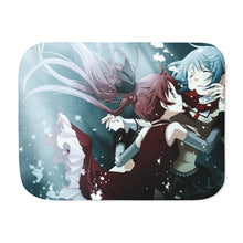 Load image into Gallery viewer, Puella Magi Madoka Magica Sayaka Miki Sherpa Blanket

