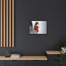 Load image into Gallery viewer, Anime ERASED Canvas Framed Art Print
