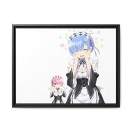 Anime Re:ZERO -Starting Life in Another World- Canvas Framed Art Print