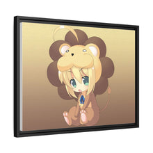 Load image into Gallery viewer, Saber Lily Chibi Canvas Framed Art Print
