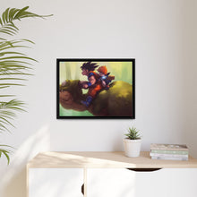 Load image into Gallery viewer, Goku and Gohan Canvas Framed Art Print
