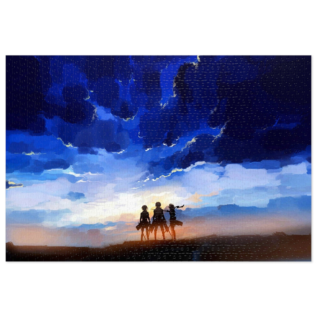 Shingeki no Kyojin - Sunset Jigsaw Puzzle
