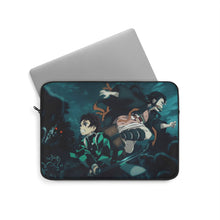 Load image into Gallery viewer, Tanjirou and Nezuko Laptop Sleeve
