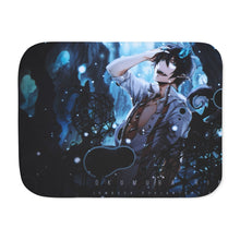 Load image into Gallery viewer, Blue Exorcist Rin Okumura Sherpa Blanket
