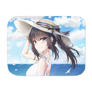 Rascal Does Not Dream Of Bunny Girl Senpai Sherpa Blanket