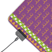 Load image into Gallery viewer, Anime Jojo's Bizarre Adventure RGB LED Mouse Pad (Desk Mat)
