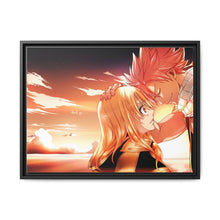 Load image into Gallery viewer, Natsu and Lucy (Fairy Tail) Canvas Framed Art Print

