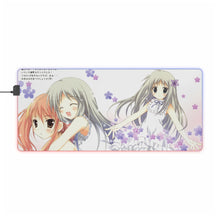 Load image into Gallery viewer, Anohana RGB LED Mouse Pad (Desk Mat)
