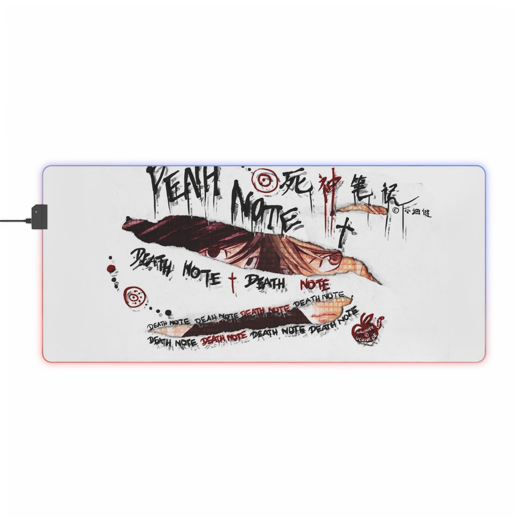 Anime Death Note RGB LED Mouse Pad (Desk Mat)